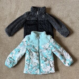⚠️2 Black and Blue Patterned Jackets⚠️